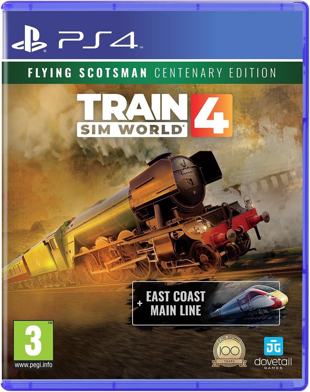 Train Sim World 4 Centenary Edition (PS4) – New & Sealed – Flying Scotsman