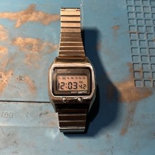 Vintage Mens Seiko 0674-5009 Lcd Bond “Spy Who Love Me” Watch - Great Condition!