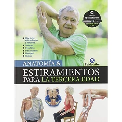 Anatom�a & estiramientos para la tercera edad - Spanish Language Paperback NEW M