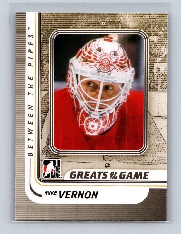 #173 Mike Vernon, Detroit Red Wings - GOTG 2010-11 ITG Between The Pipes Base