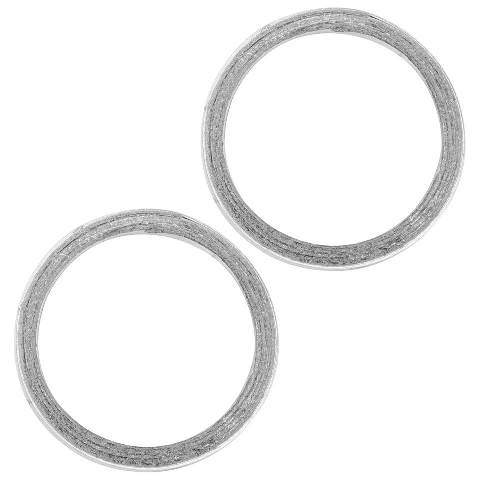 2 Exhaust Muffler Gasket for Suzuki VL1500 Intruder 1500 1998 1999 2000 - Image 4 of 4