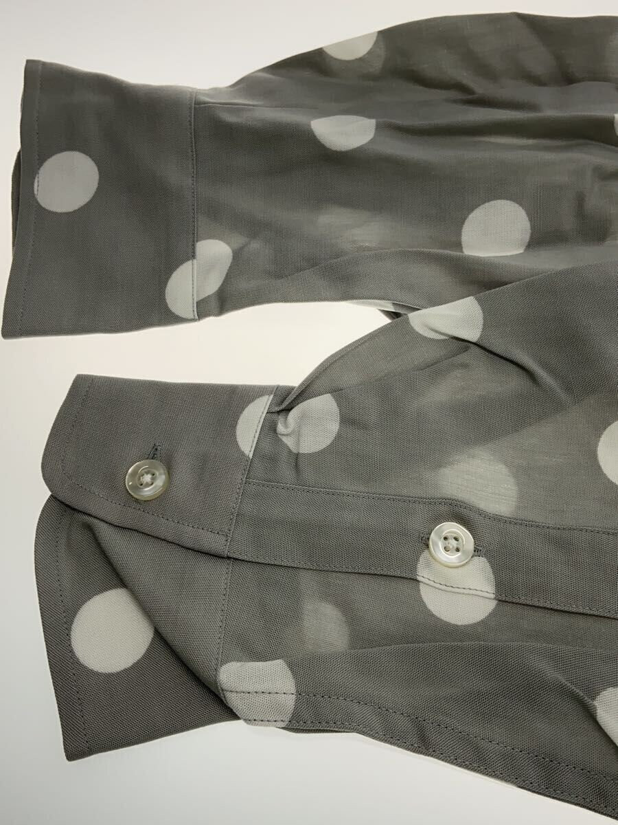 WACKO MARIA 23ss HAWAIIAN SHIRT L S M Lyocell Grey Dot Open Collar 