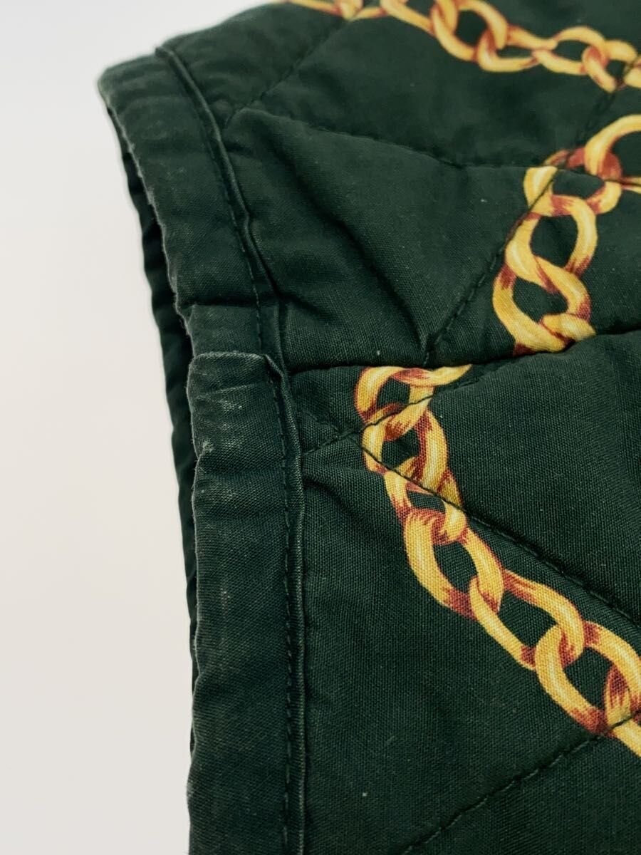 Supreme Quilted Jacket M Cotton GRN All Over Pattern thumbnail 6