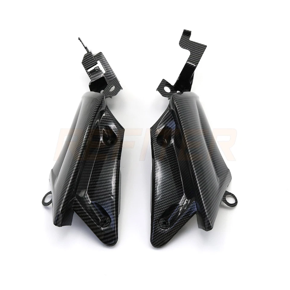 For Yamaha R6 R6S Carbon Style ABS Side Covers 2003-2009 Left+Right Set - Image 4 of 4