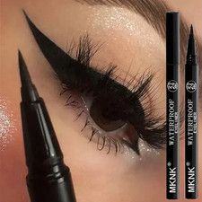 Black Eyeliner Pencils Smudge Proof Waterproof Long Lasting High Pigmented Punk