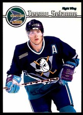 1999-00 PACIFIC PRISM TEEMU SELANNE ANAHEIM MIGHTY DUCKS #5