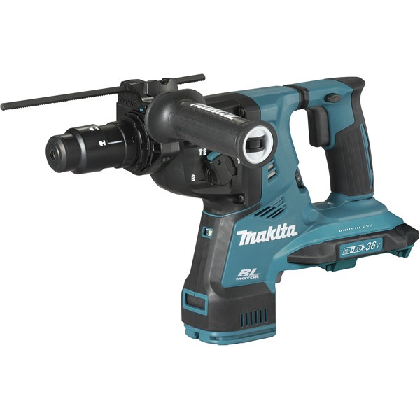 Perfo-burineur 36V Makita 28mm avec moteur Brushless puissant DHR281ZWJ