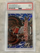 2023 Panini Donruss - Unleashed Jackson Holliday #U14 Blue /249 (RC) PSA 9