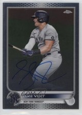2022 Topps Chrome Veteran Luke Voit #CVA-LV Auto 1n8a