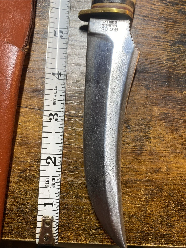 solingen G.C. Co Germany Skinning knife-496 - Image 2 of 4