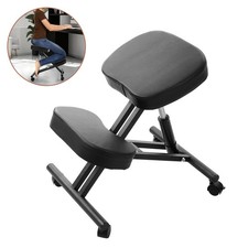 Ergonomic Kneeling Chair Adjustable Orthopedic Posture Stool with ThickCushioned