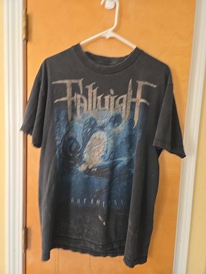  Fallujah Band Logo T-Shirt Size L Dreamless Promo Tech Death Metal Vintage