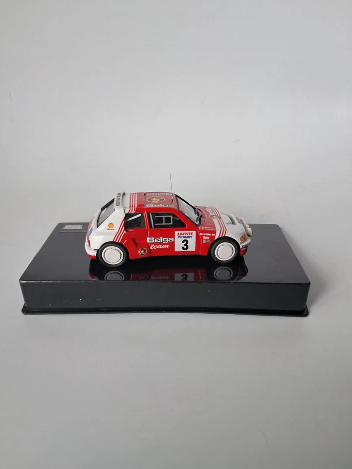 1:43 PEUGEOT 205 T16 EVO 1 BELGA DARNICHE RALLY YPRES 1985 - Immagine 3 di 4