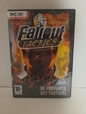 Fallout Tactics PC DVD Rom Game Interplay 2001 Factory Sealed
