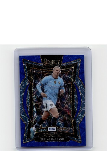2024-25 Select FIFA Soccer - Erling Haaland - #23 - Blue Lazer Prizm