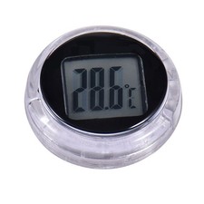 Portable For mini Thermometer for Cars Motorcycles and Electric Vehicles White