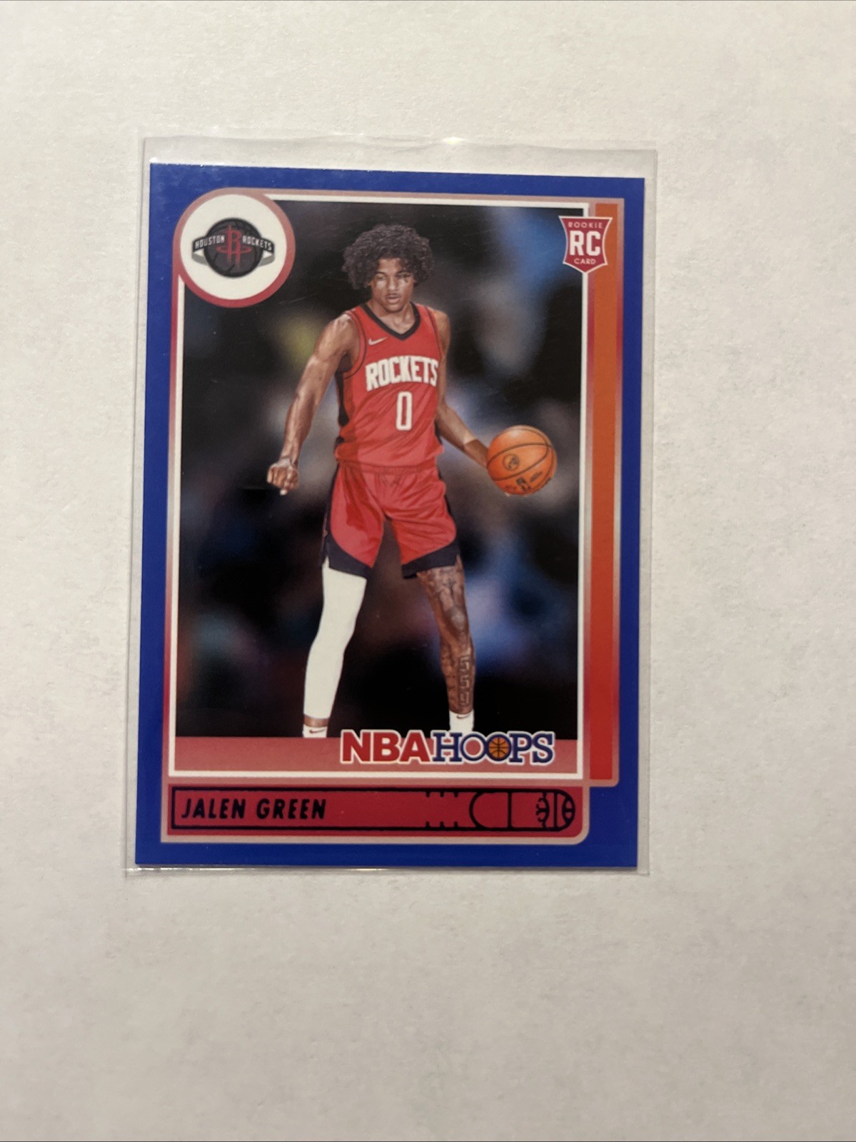2021-22 Panini NBA Hoops - Rookies Jalen Green #218 Blue (RC)