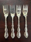 Strasbourg by Gorham Sterling Silver Set of 4 Pastry Forks 5 3/4" monogramed