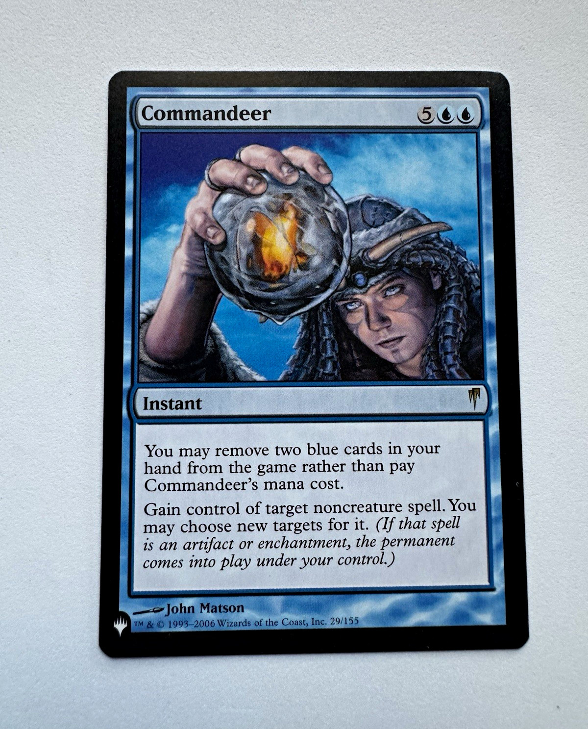 Commandeer - MTG The List Reprints LP - Free Shipping! 