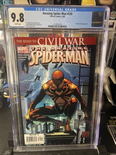 Amazing Spider-Man #530 (2006) - CGC 9.8 (Damaged) - See Pics