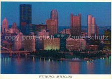 Pittsburgh Afterglow Skyline Downtown