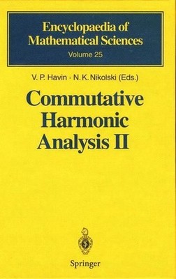 - Commutative Harmonic Analysis II: Group Methods in Commutative Harmonic Analys