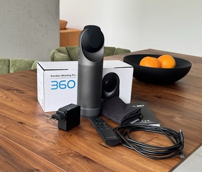Kandao Meeting 360 Grad Konferenzkamera Wie Neu Mikrofone Lautsprecher Bluetooth