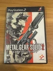 Metal Gear Solid 2: Sons of Liberty (PlayStation 2 PS2) CIB Complete w/ Manual