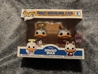New FUNKO POP Donald Duck Angel Devil WONDERCON STICKER Exclusive 2-Pack IN HAND