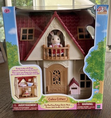 Calico Critters Red Roof Cozy Cottage Starter Home