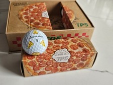 2025 LIMITED EDITION Taylormade TP5 Pizza Party Golf Balls - 1 Sleeve 3 Balls