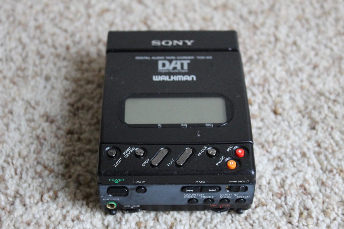 VTG Sony Walkman TCD-D3 Digital Audio Tape-Corder Recorder DAT | eBay