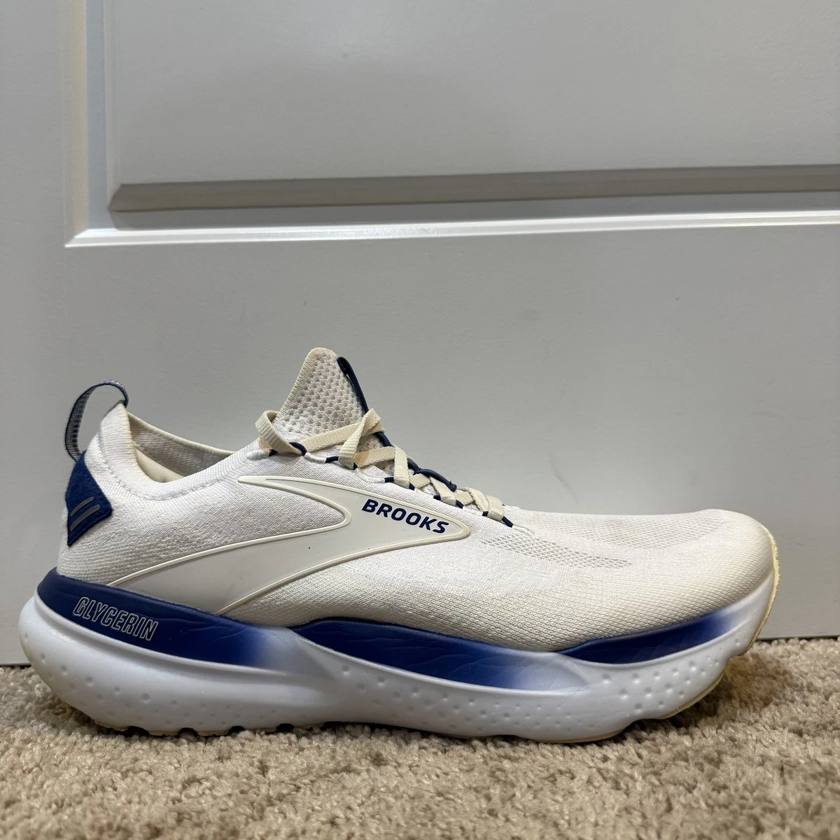 Brooks Glycerin StealthFit 21 White Blue for sale | eBay display picture 3