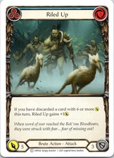 Riled Up (Blue) Common History Pack Vol.1 1HP030 NM