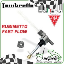 RUBINETTO SERBATOIO BENZINA FAST FLOW LAMBRETTA LI 125 150 SPECIAL TV 175 DL GP