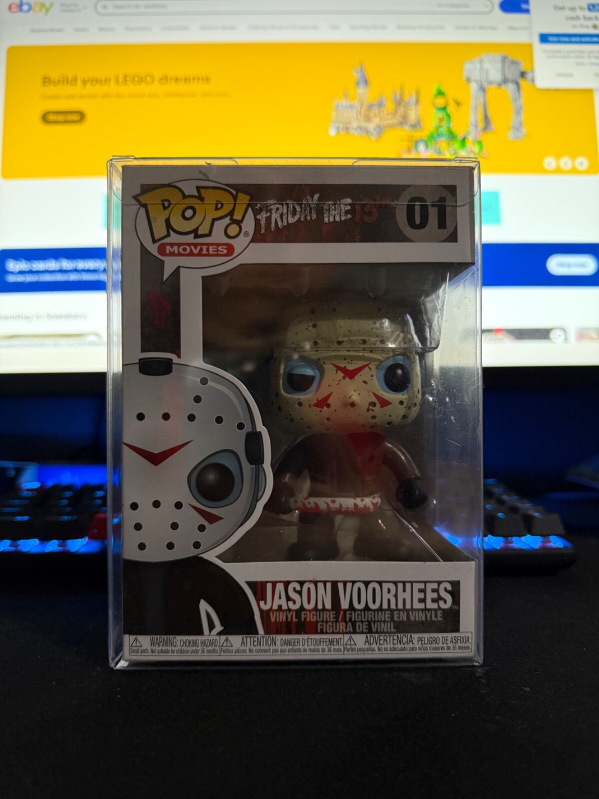 Jason voorheess funko pop with protection new