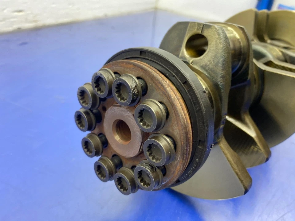 2011 - 2014 PORSCHE CAYENNE OEM 4.8L M4801 CRANKSHAFT *120K MILES* 94801121 - Imagem 4 de 4