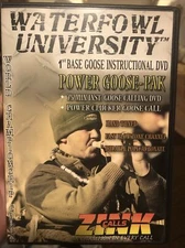 Zink Power Goose Calls Pak PC 1  Instructional DVD Waterfowl University Champ