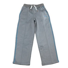 PUMA KIDS Boys Smoke Grey Drawstring Active Pants 91163187F Sz L (14-16) $40 NWT