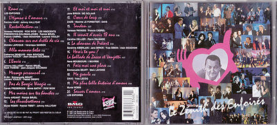 CD 20T LE ZÉNITH DES SCHEISSKERLS 1997 GOLDMAN/CABREL/MATHY/OBISPO/VOULZY/HALYDAY 