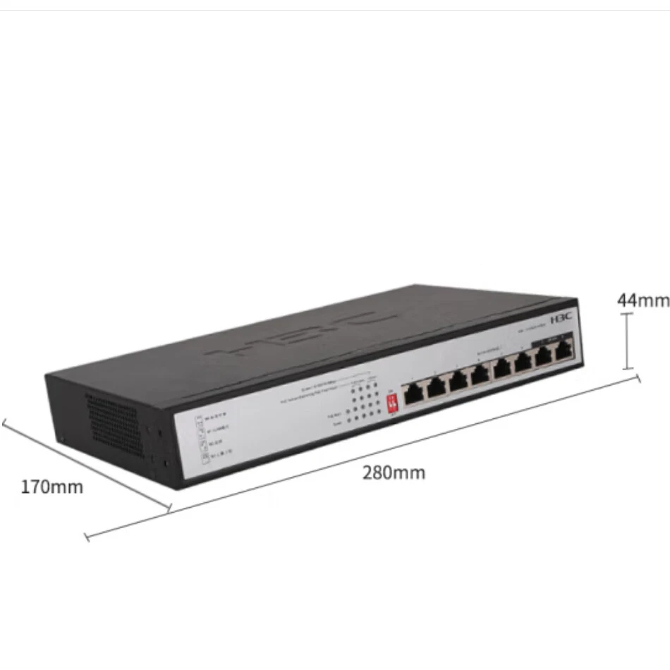 8 Gigabit Unmanaged Enterprise POE Network Switches 60W S1208V-PWR - Image 4 of 4