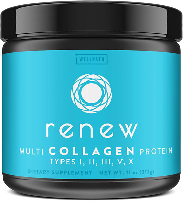 Renew Multi Collagen Protein Powder for Women | Complex Supplement - Hydrolyz...