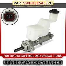 New Brake Master Cylinder w/ Reservoir for Toyota RAV4 2001-2002 Manual Trans