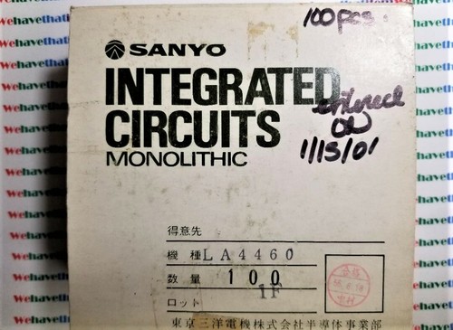 LA4460 / IC / SIP / 2 PIECES (qzty) - Picture 2 of 2