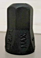 Donaldson  P11-9325  Cap Nut  Plastic  5/16-18 Threads  1-1/8" Length  1/2" Head