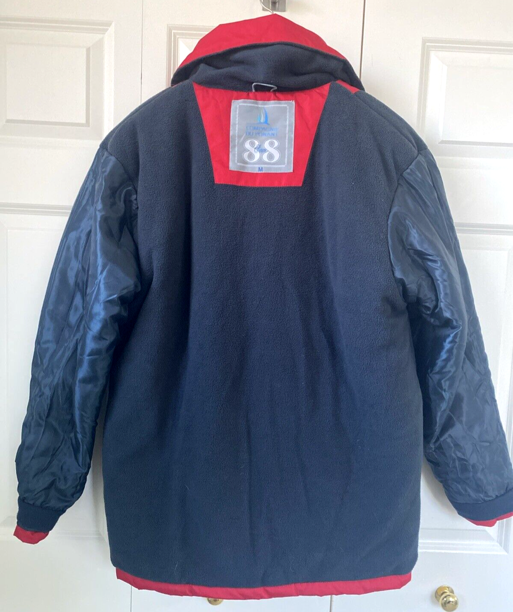 PONANT 88 Jacket Mens M Red Antarctica Polar Expedition Hooded
