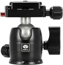 Sirui B00K Aluminum Mini Ball Head 5KG/11.02lbs Load (Black)