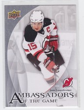 10/11 UD...JAMIE LANDENBRUNER...AMBASSADORS OF THE GAME...# AG-19...DEVILS