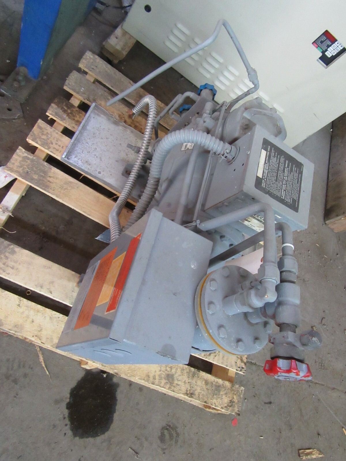 CARRIER REFRIGERANT PUMPDOWN PURGE UNIT 19EA46658 460 VAC 3 PH