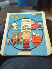 RCA Selectavision CED Peanuts Charlie Brown Disc Untested VideoDisc Festival 2
